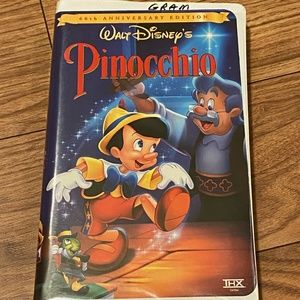 Pinocchio VHS 60th Anniversary Edition